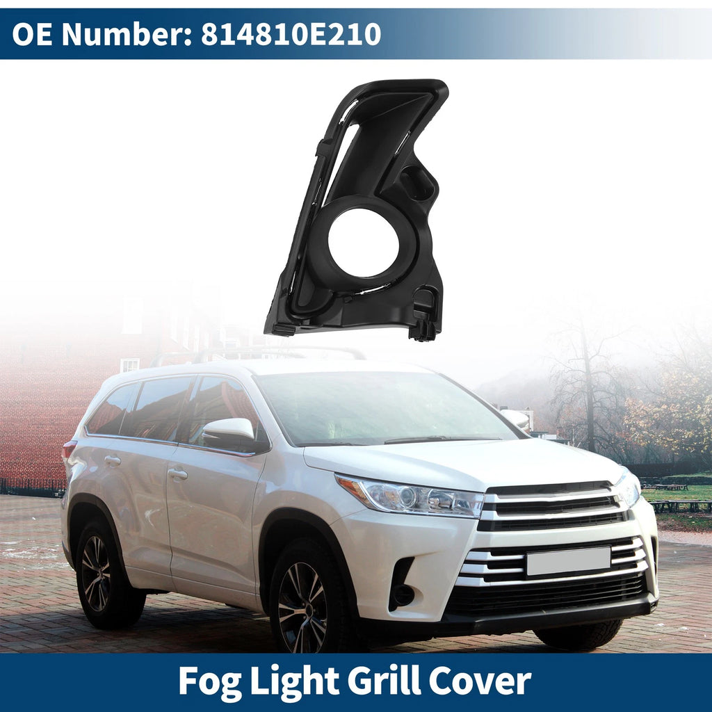 Front Right Fog Light Grill Replacement for Toyota Highlander (2014–2019)