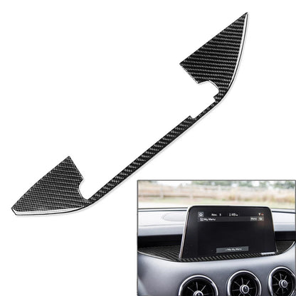 Carbon Fiber Navigation GPS Panel Cover for Kia Stinger (2018–2023)