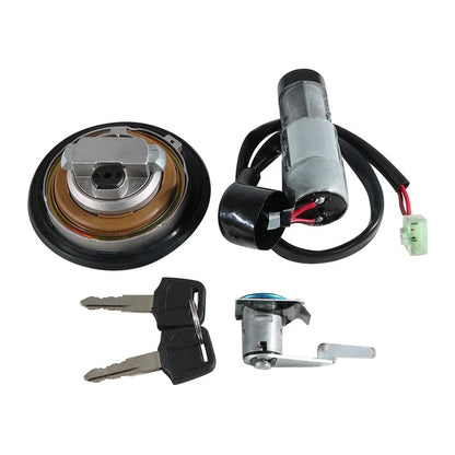 Fuel Tank Cap & Ignition Key Switch Set for Honda CBF125 (2009–2013) 35010-KWF-950