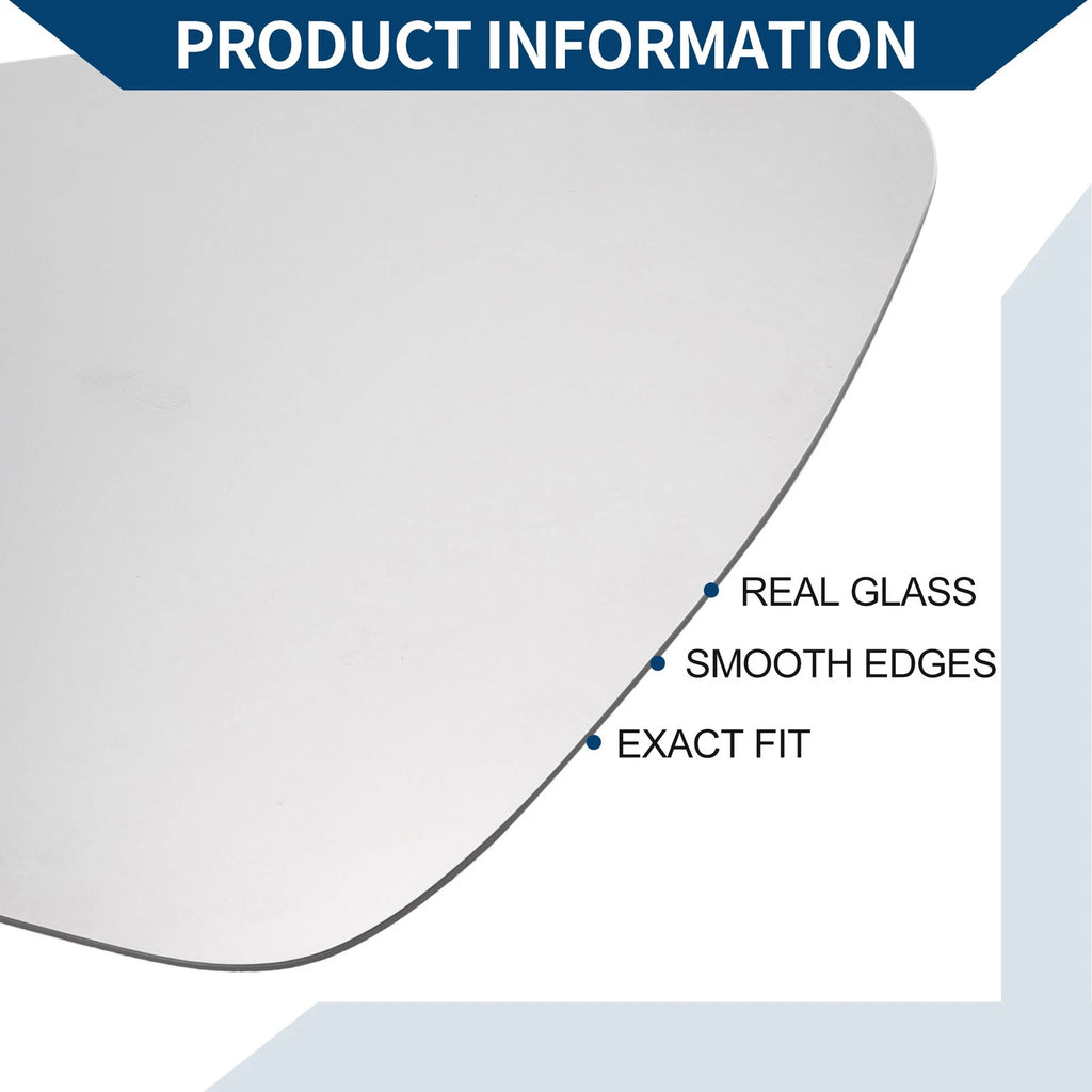 Heated Left Side Mirror Glass Replacement for Volkswagen iD4 (2020–2022)