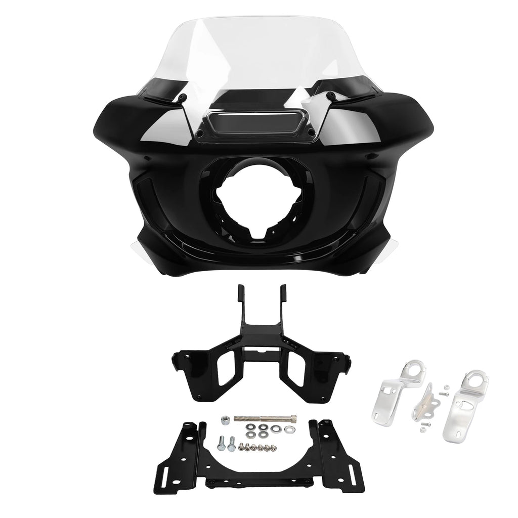 Front Fairing Windshield & Mount Bracket for Harley Low Rider ST (2022–2025)