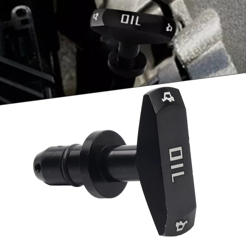 Dipstick Pull Handle for Ford Mustang GT V8 GT500 (1999–2011) Black