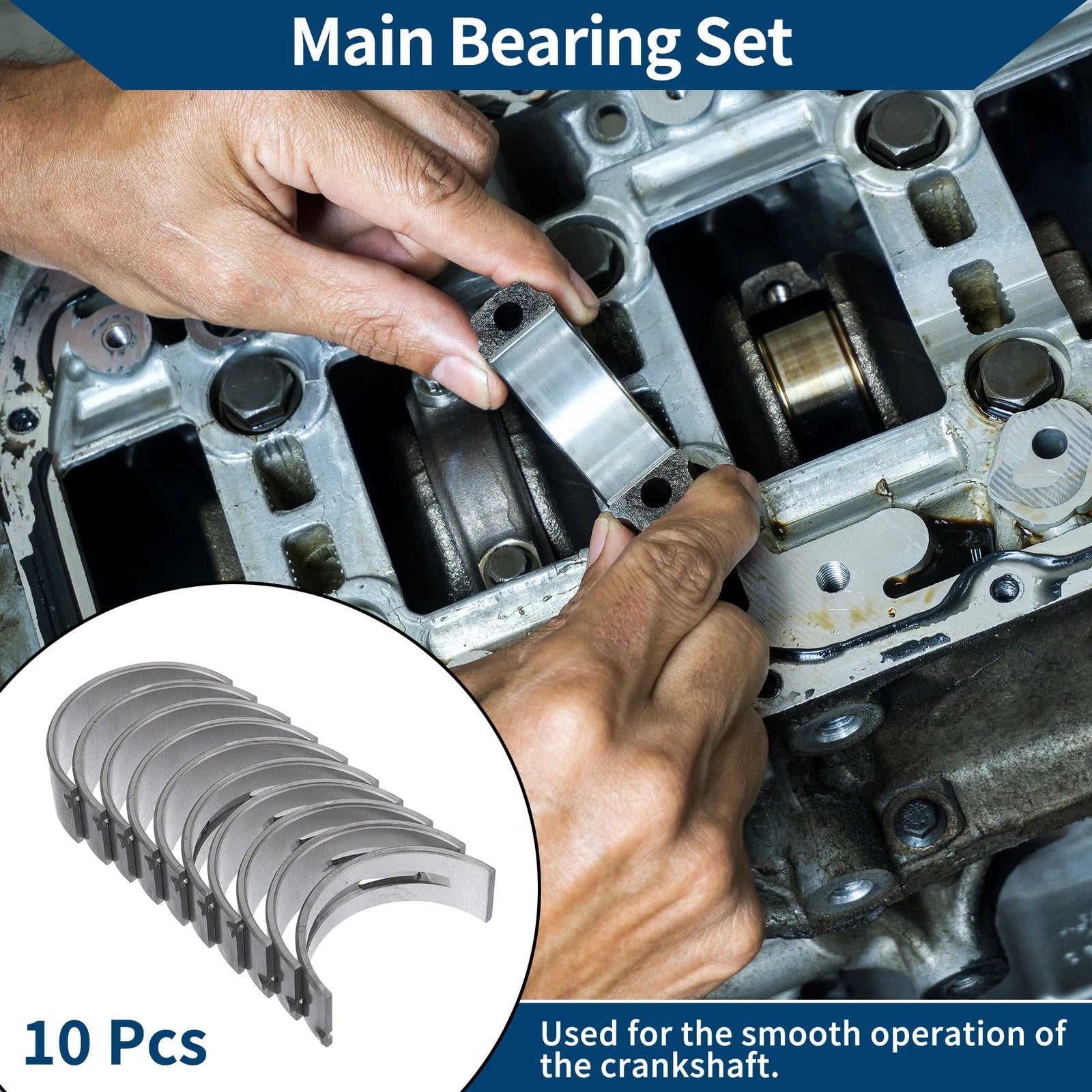 Main Bearing Set for Chevrolet Malibu (2019–2022)