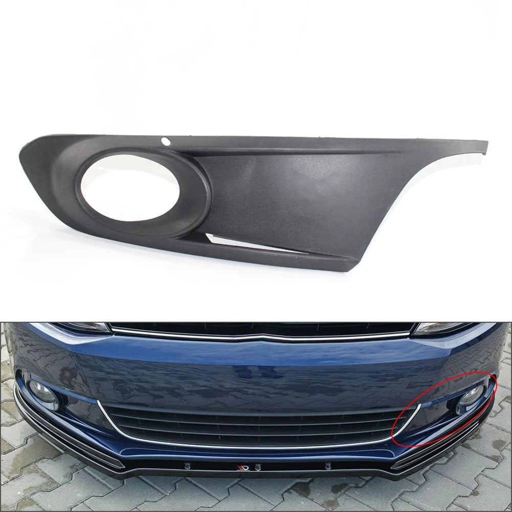 Left Side Front Lower Bumper Fog Light Grille Cover for VW Jetta (2011–2014)