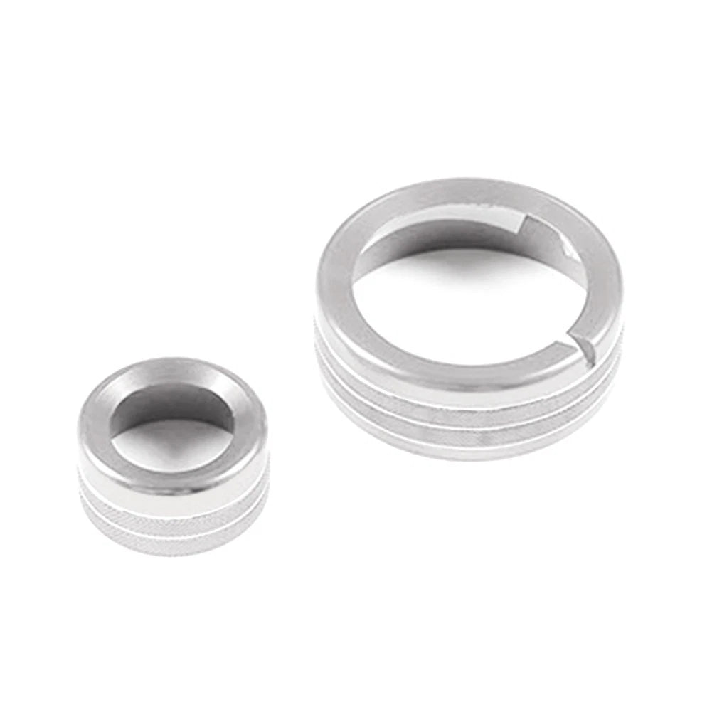 Central Control Multimedia Knob Ring Silver for Alfa Romeo Giulia Stelvio (2020–2021)