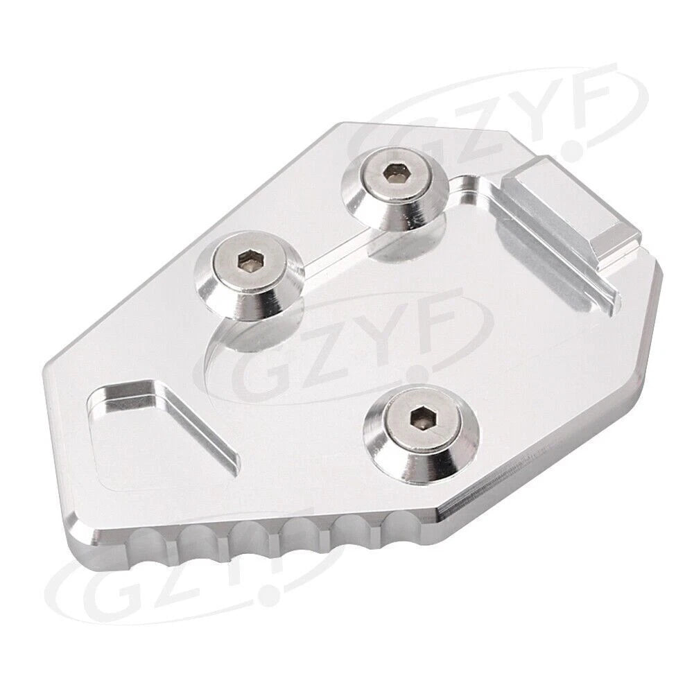 Foot Kickstand Side Stand Pads Extension for Honda CB1000 (2008–2015) Silver