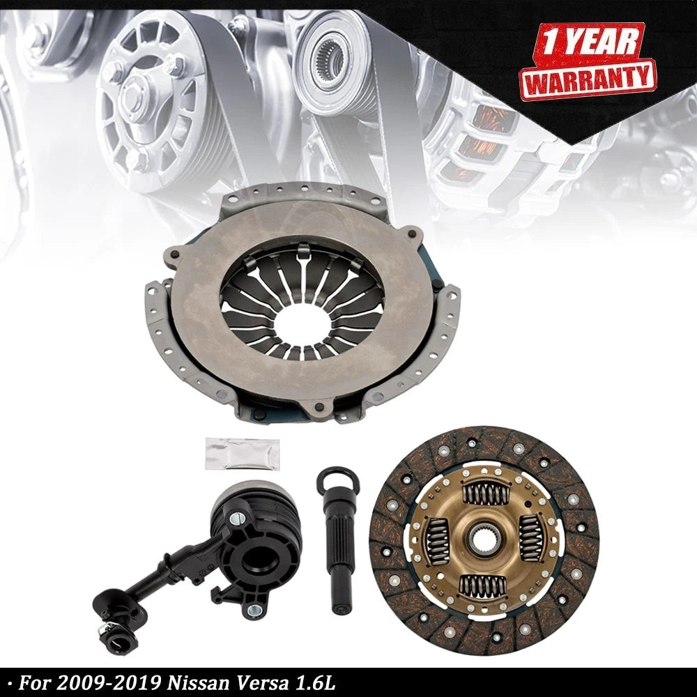 Clutch Kit for Nissan Versa (2009–2019) Versa Note 1.6L (2014–2017)