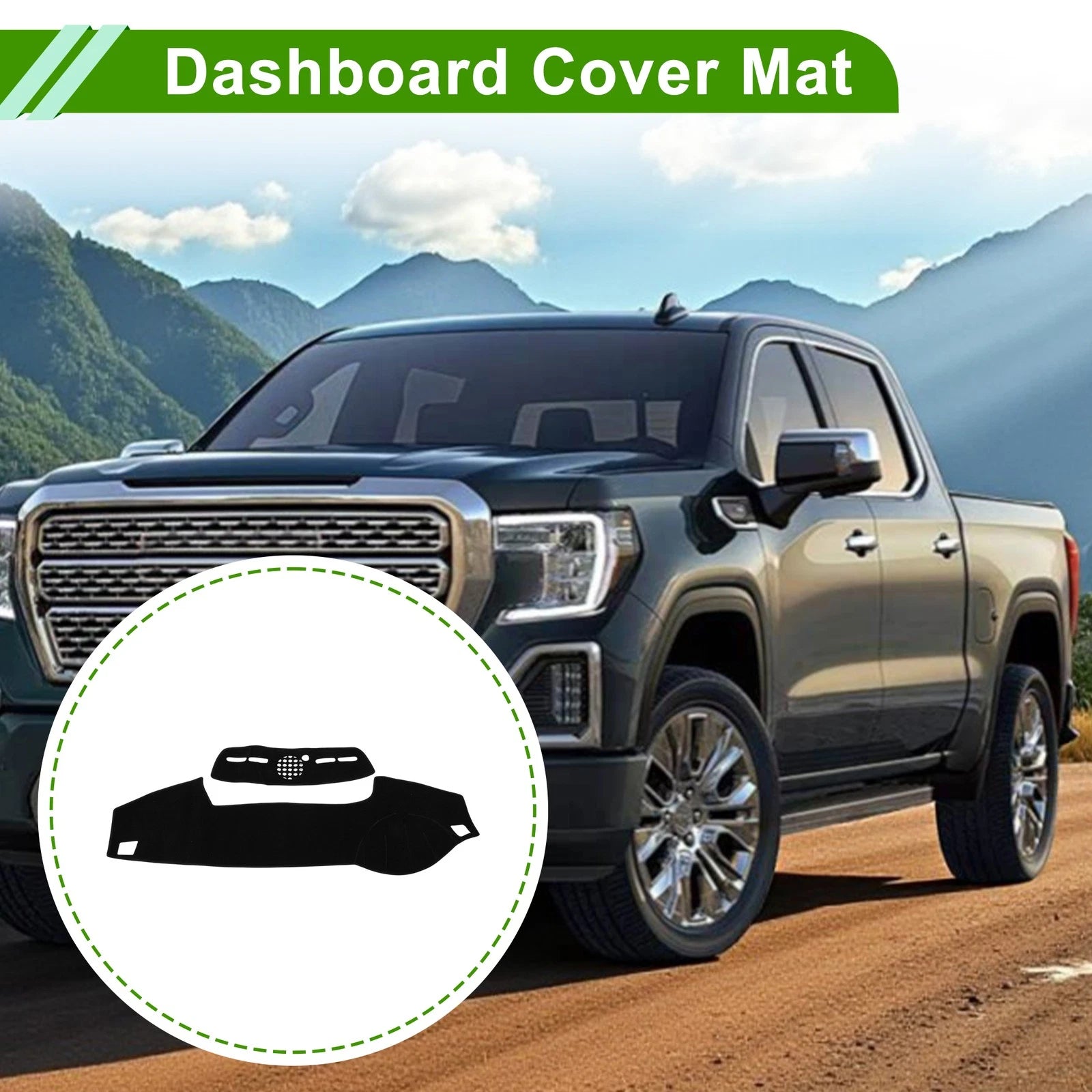 Dashboard Cover for Land Rover Discovery (2005–2016) Black