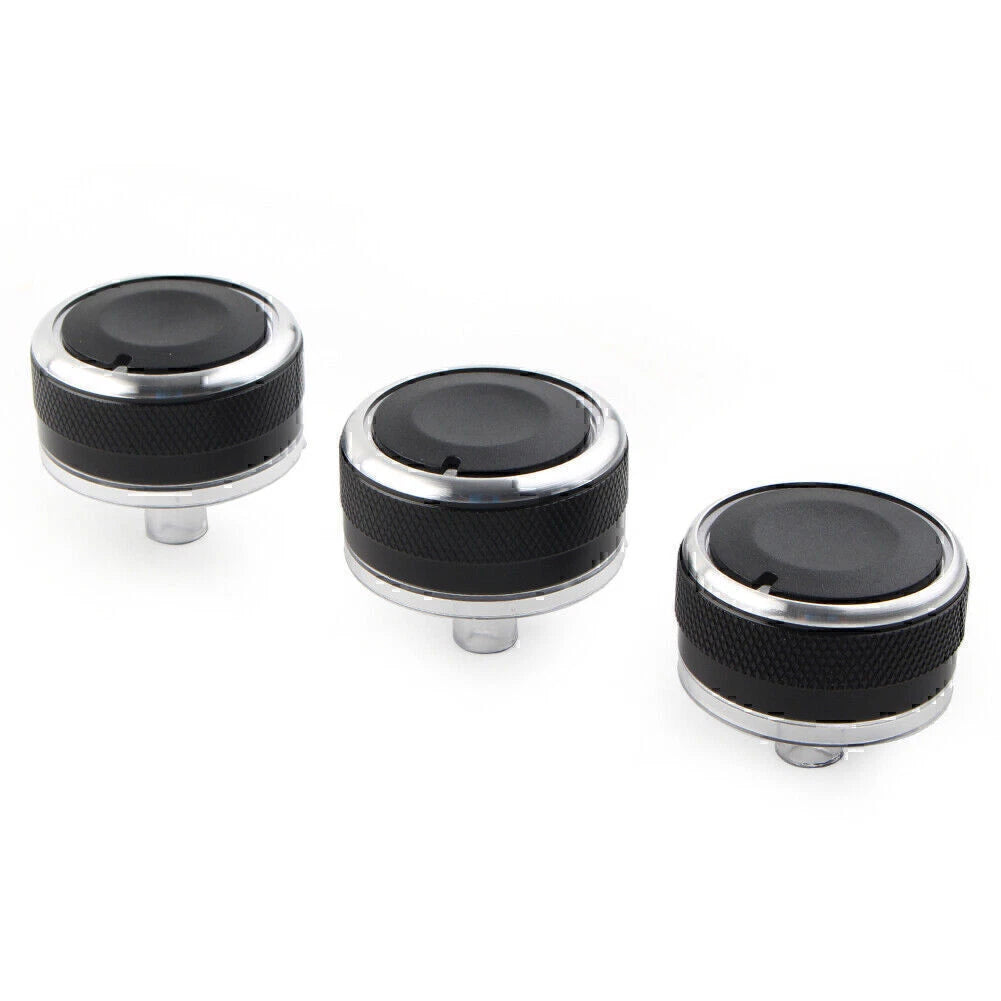 3 Pcs A/C Heat Control Knob Switch Decor for Mazda 6 (2003–2008)