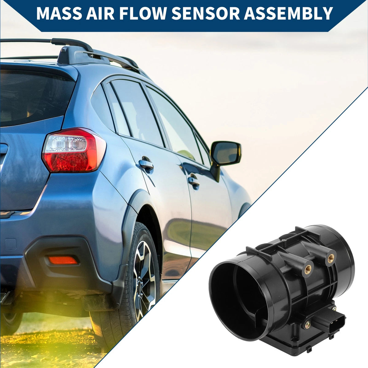Mass Air Flow Sensor Assembly No.KF3513215 for Mazda B2200 (1987–1993)
