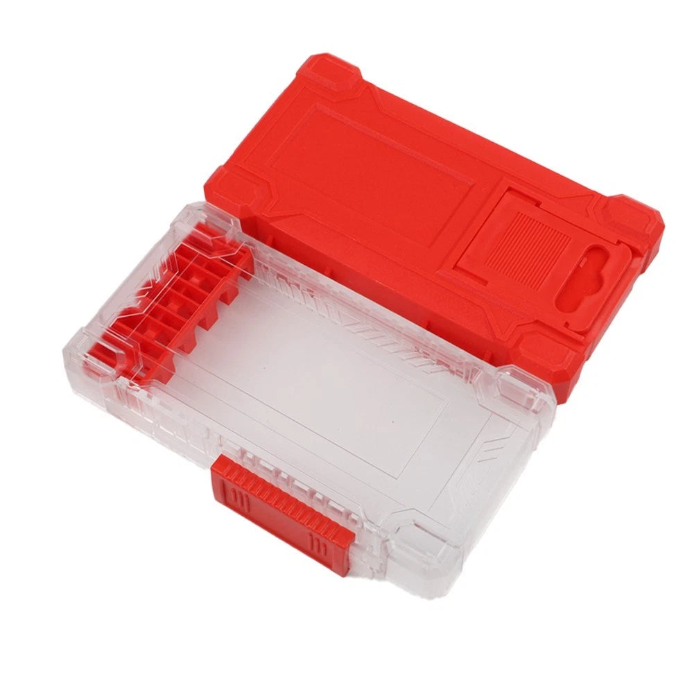 Storage Box for Tool Organization (Drill Bit) - Plastic, 5 Color Options