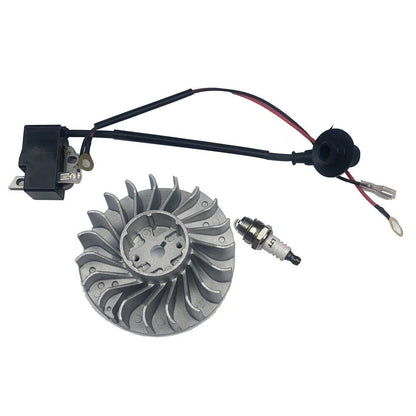 Ignition Coil & Flywheel & Spark Plug Kit For Stihl Chainsaw MS361 Replace Parts