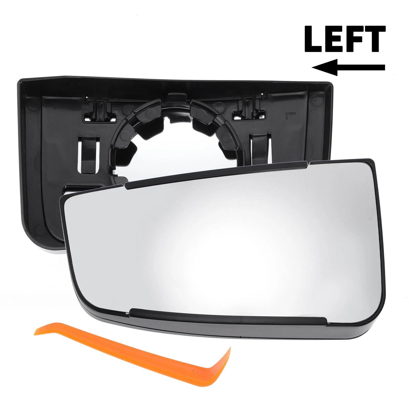 Lower Left Side Mirror Glass Replacement for Chevy (2007–2014)