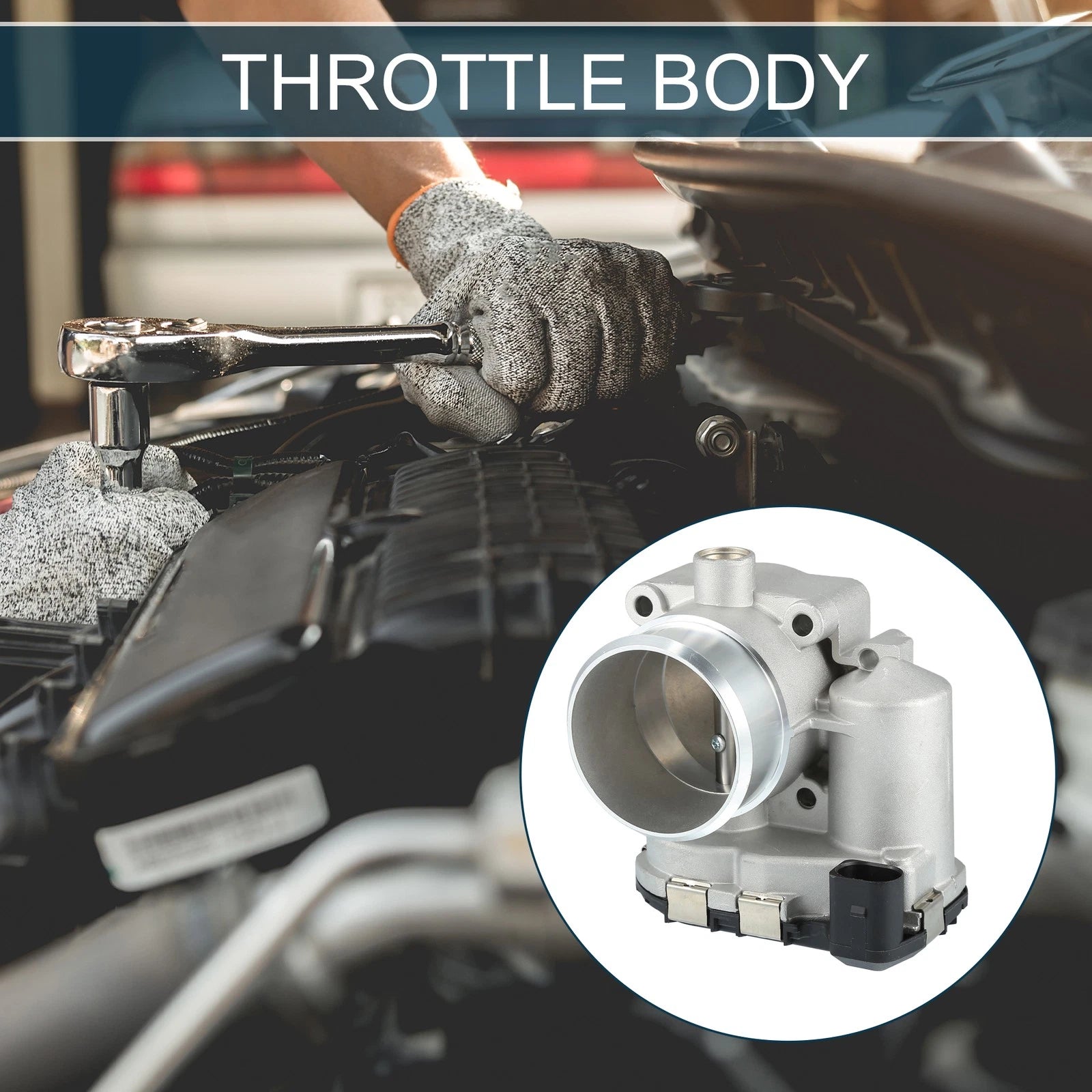 Throttle Body Replacement for Volkswagen Beetle 2.0L L4 (2012–2017)