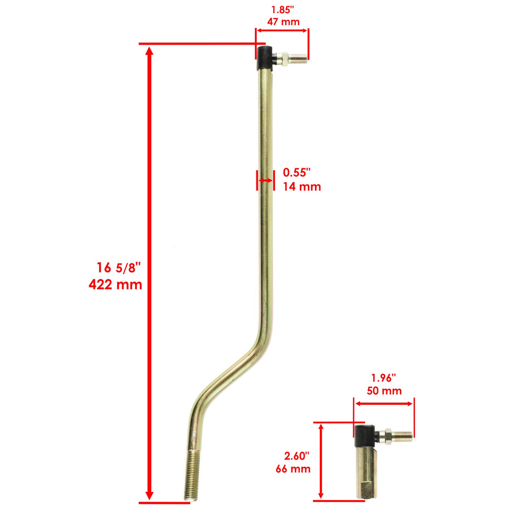 Left and Right Drag Link Set for John Deere Tractor GY21250 (2009–2018)