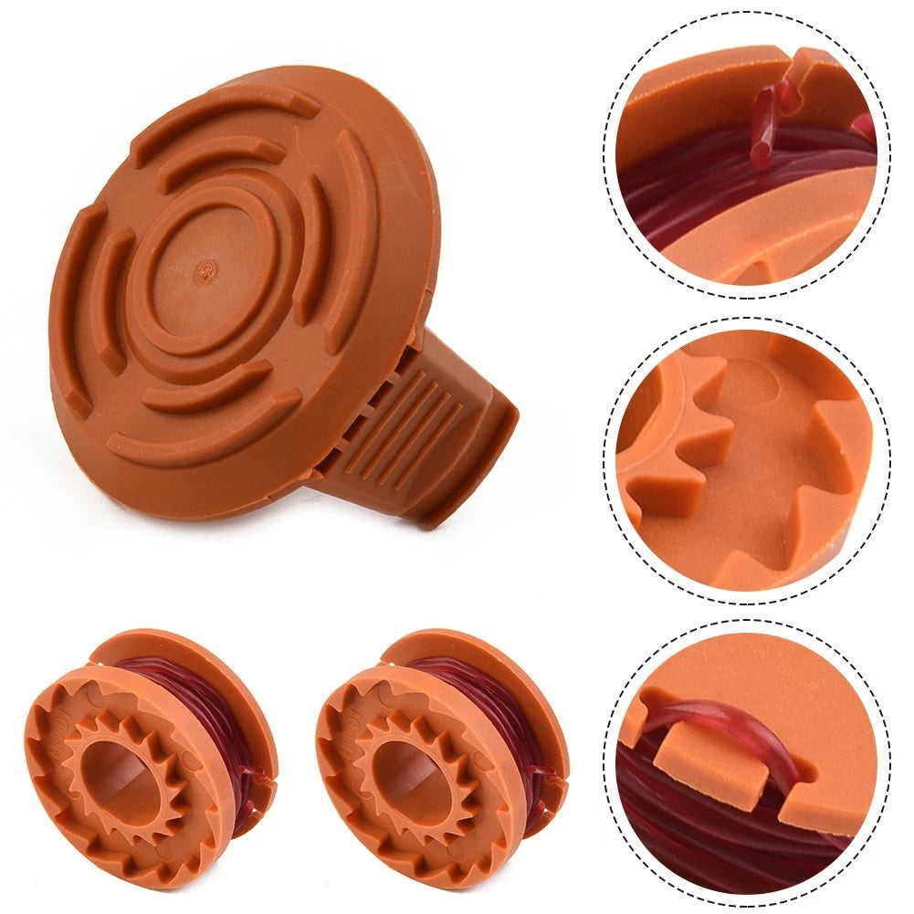 Replacement Cap Spool & Cover for 18Li 18V Cordless Trimmer