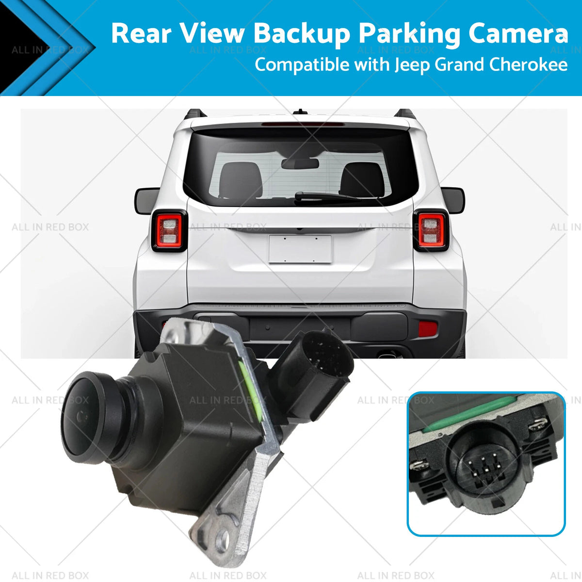 Rear View Backup Parking Camera for Jeep Grand Cherokee (2014–2018)