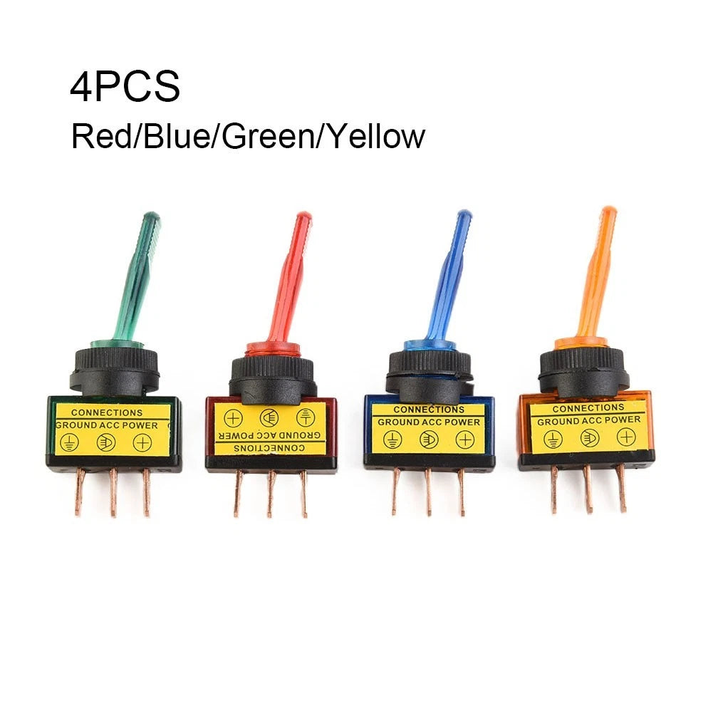 Set of 4 Rocker Switches for Interior Replacement