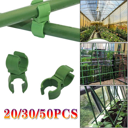 10PCS Trellis Connector Clips for Garden Frame Rods 8-20mm