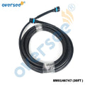 30FT Low Loss Data Cable Harness for Mercury Outboard (8M0146747)