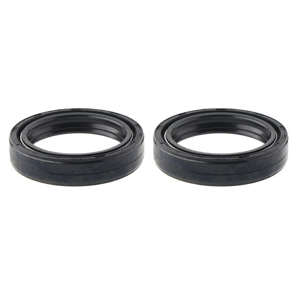 2x Front 43X55-9.5 MM Fork Damper Shock Absorber Fork Oil Seal Motorcycle