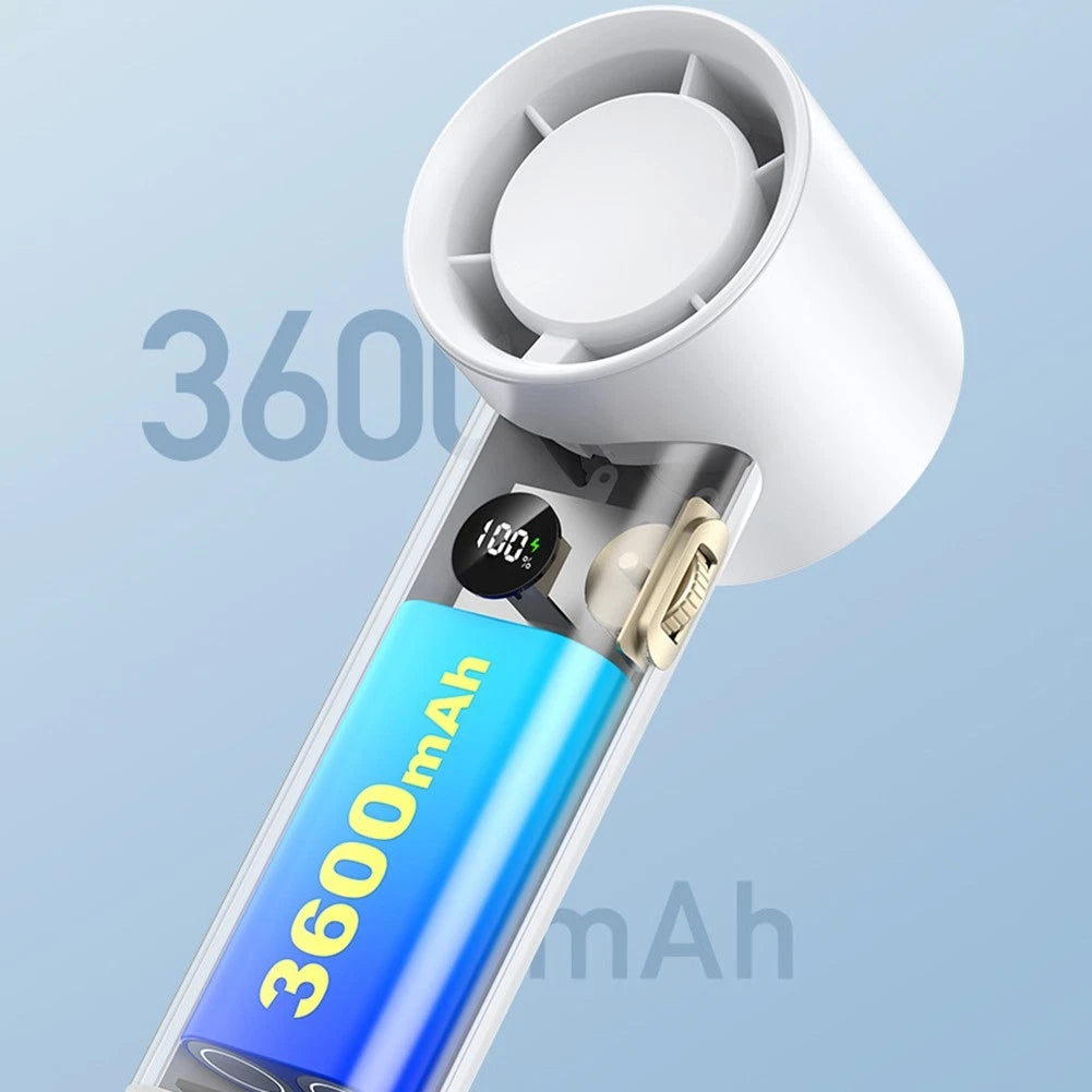 Compact Handheld Fan with Long Lasting Battery