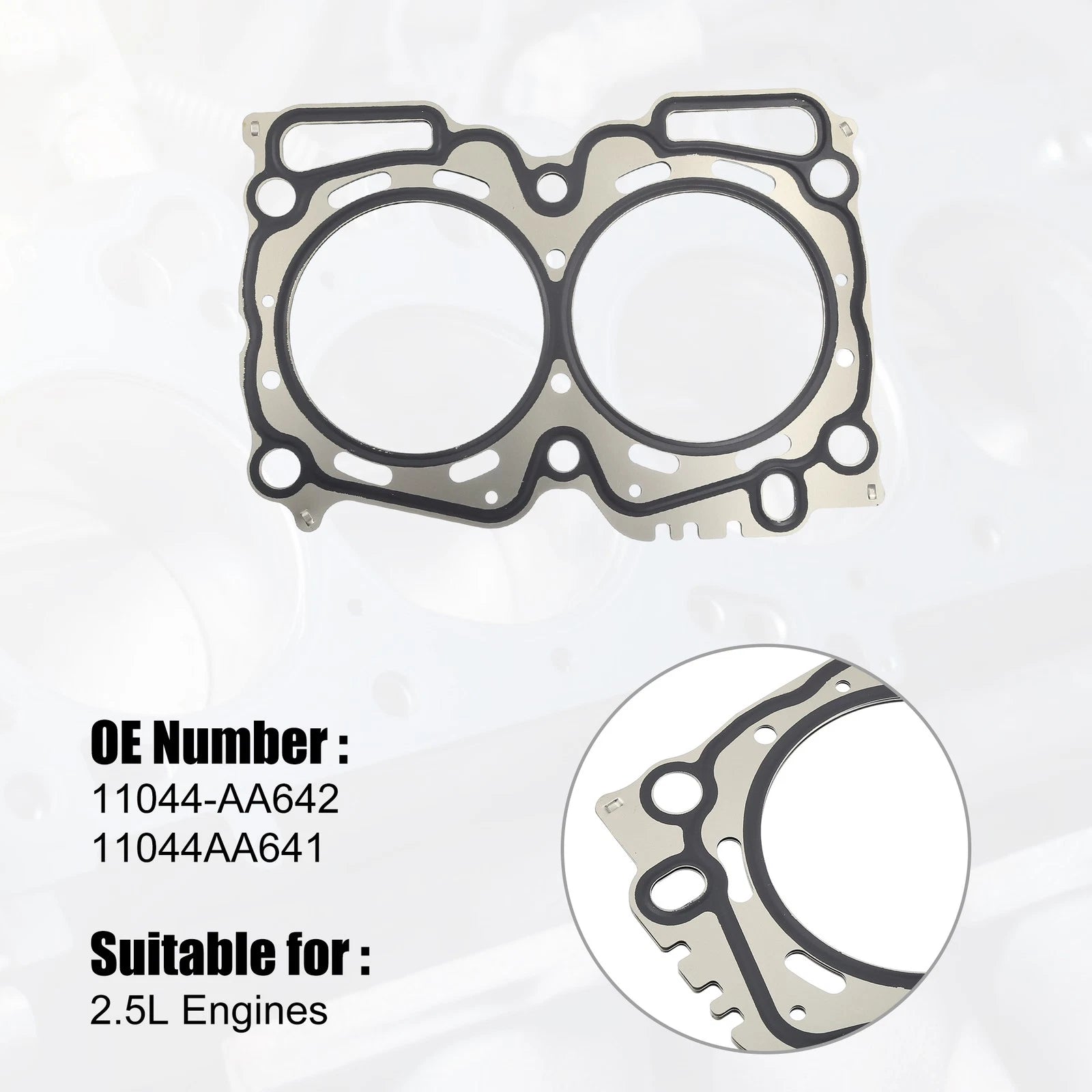 Cylinder Head Gasket OEM Replacement for Subaru Forester Outback (2000–2014)