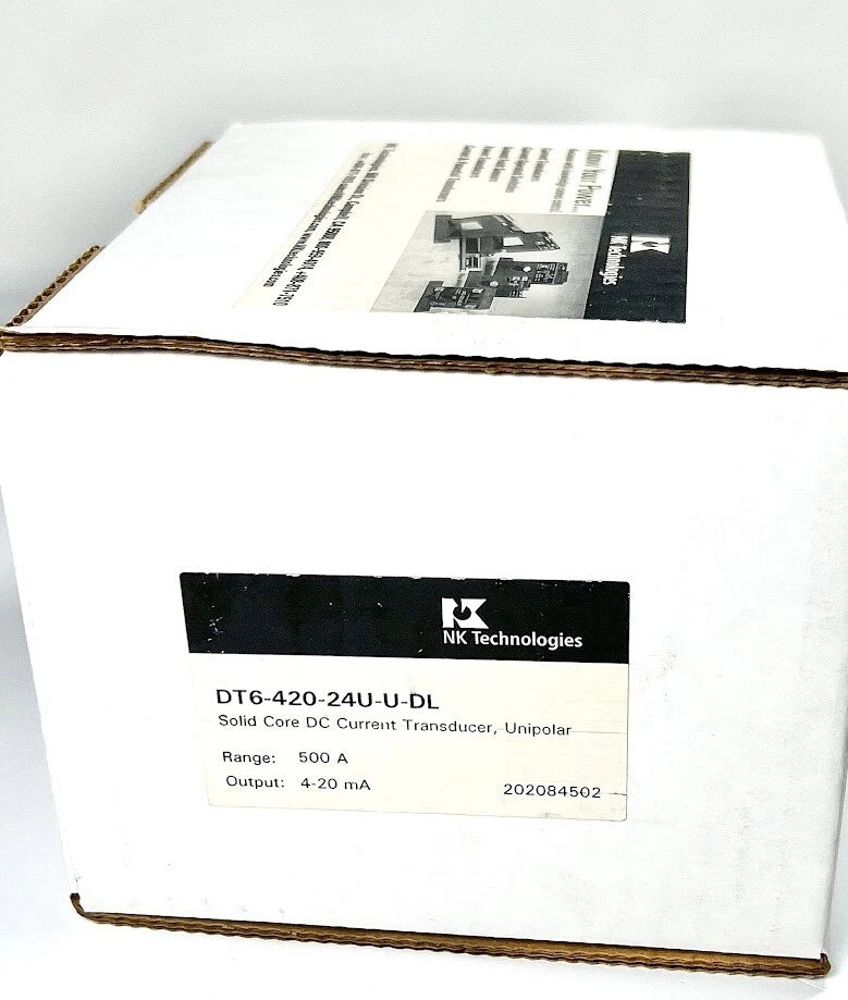 DC Current Transducer for NK Technologies DT6-420-24U-U-FL