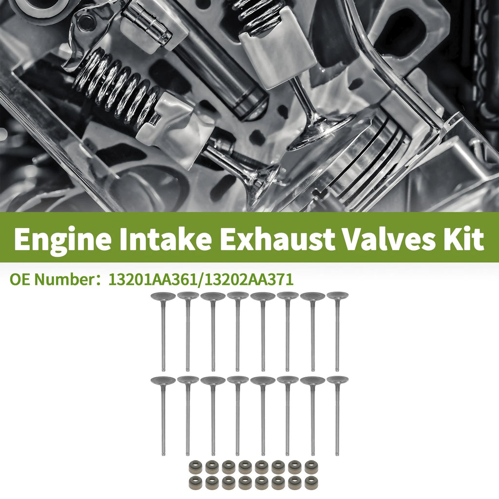 Engine Intake Exhaust Valves Kit for Subaru Outback 2.5 (2010–2014)