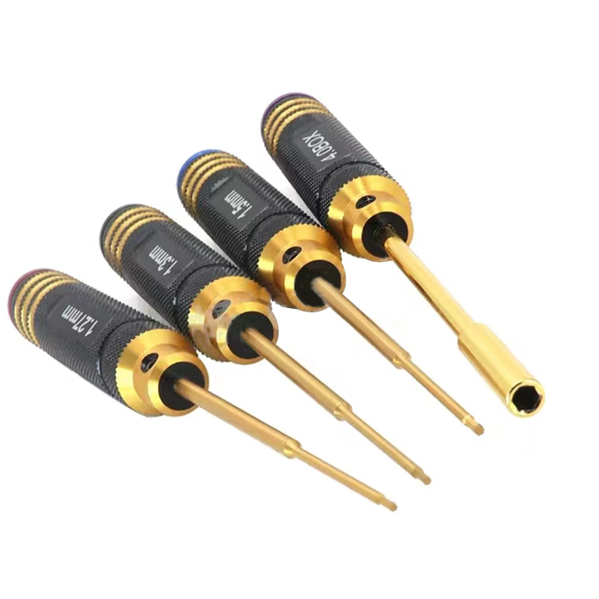 3Pcs Screwdrivers Set with 4.0 Nut Driver for Axial SCX24 C10 (2019–2023)