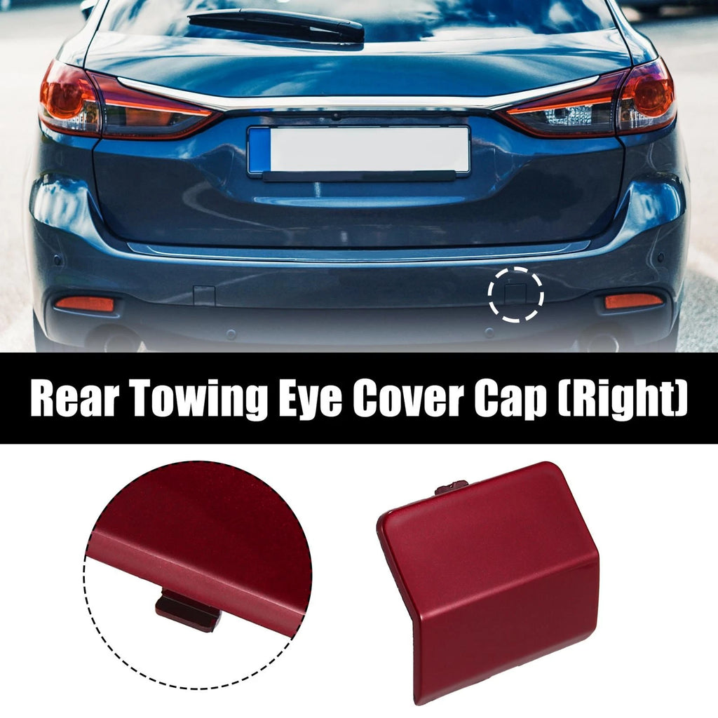Rear Right Bumper Tow Hook Cover Replacement for Mazda 6 (2014–2018)