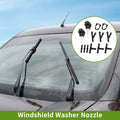 Windshield Washer Nozzle with Hose Connector for Dodge Ram (2002–2018)
