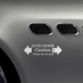 1PC Door Caution Decal Sticker for Universal Vehicles