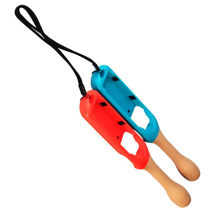ABS Plastic Drumsticks Adapter for Nintendo Switch Controller Grip