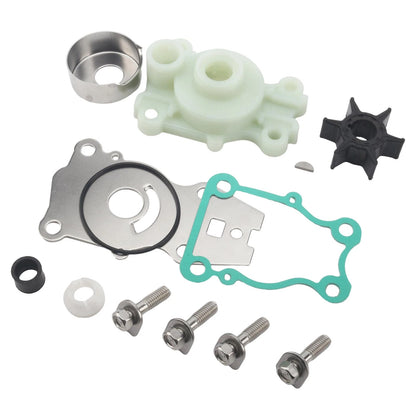Water Pump Impeller Kit for Yamaha 25 30 40 hp 4-Stroke Outboard (66T-W0078)