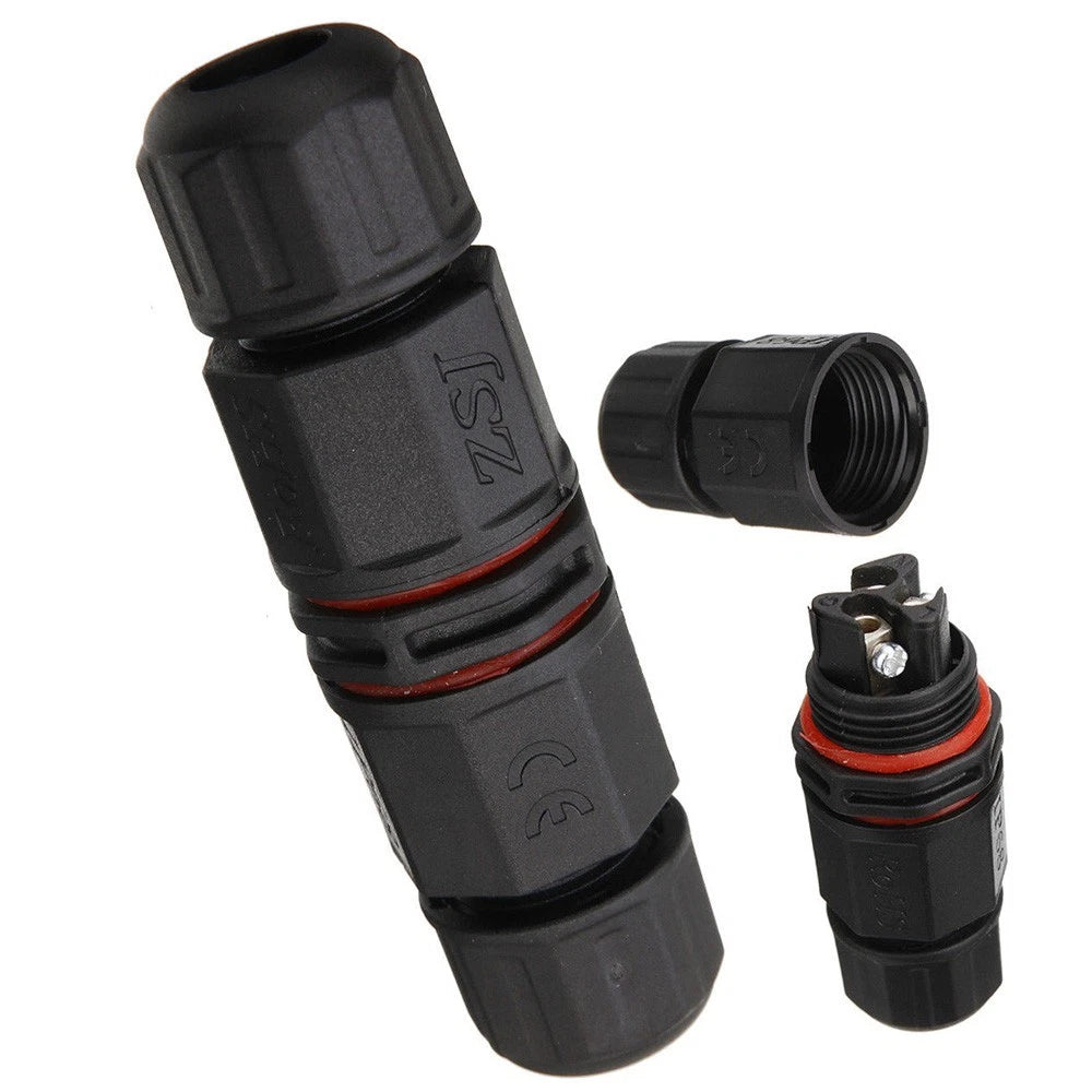 Screw Fixed IP67 Waterproof 2/3 Pin Gauge Electrical Connector Cable