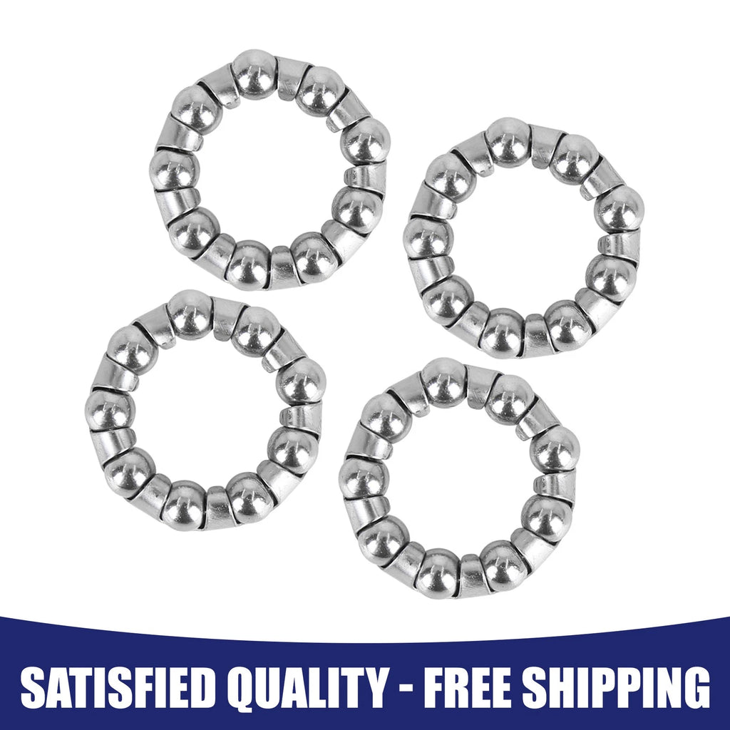 Bicycle Wheel Bearing Cage Retainer Universal Set for 29.5x9mm Axle (4)