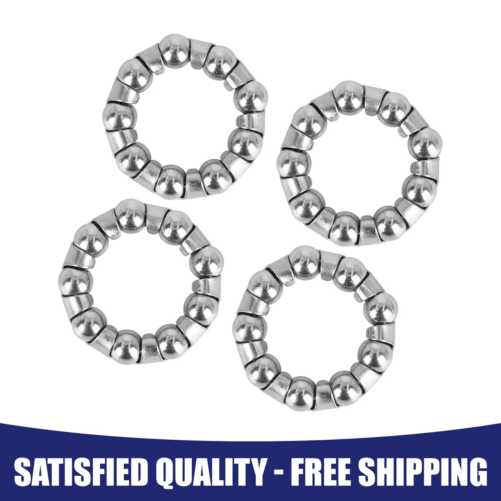 Bicycle Wheel Bearing Cage Retainer Universal Set for 29.5x9mm Axle (4)
