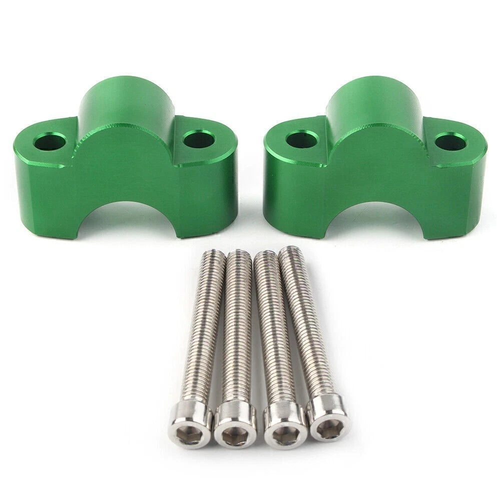 Handle Bar Riser Adapter for Kawasaki Z900RS (2018–2020) Green