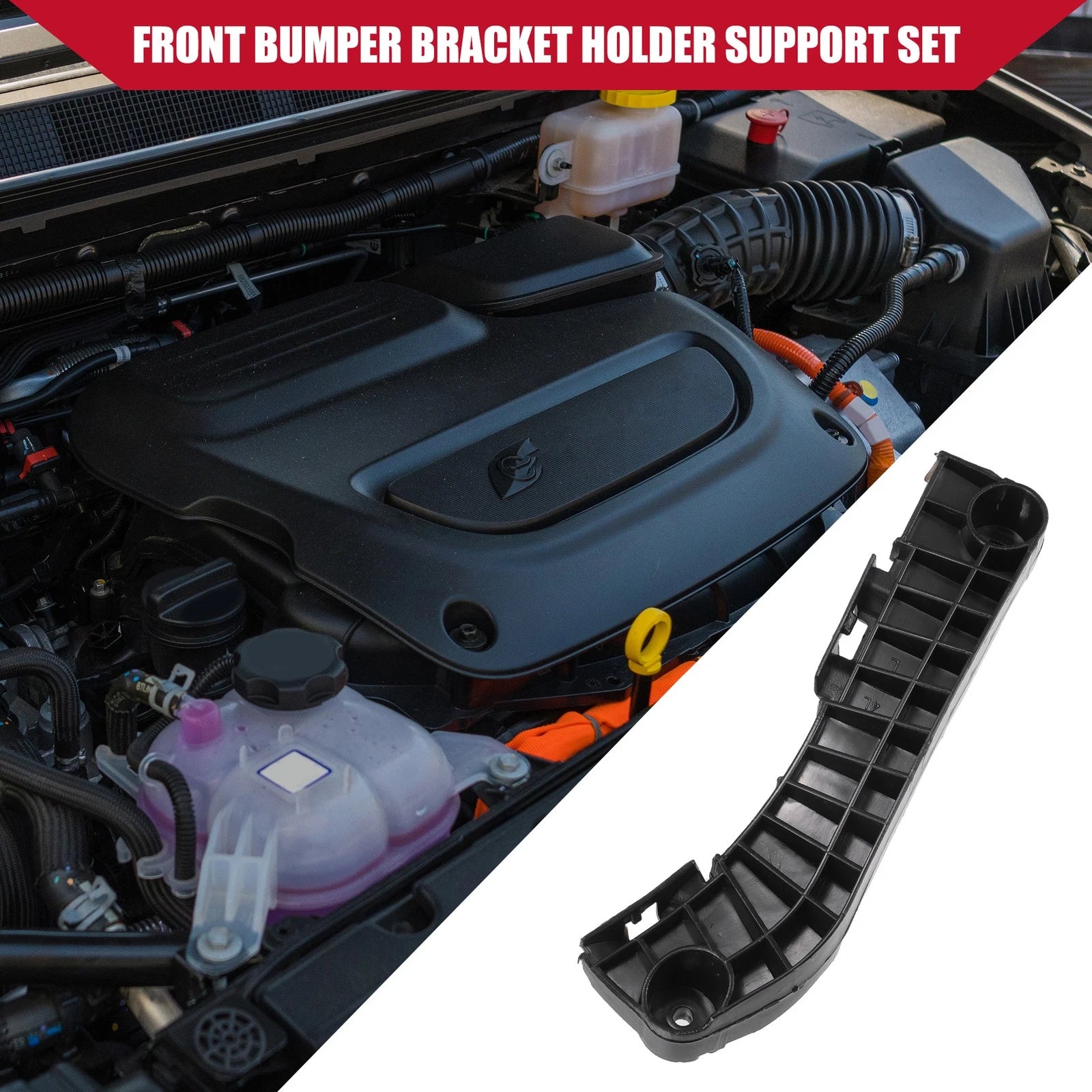 Front Left Car Bumper Bracket Replacement for Toyota Camry (2007–2011)