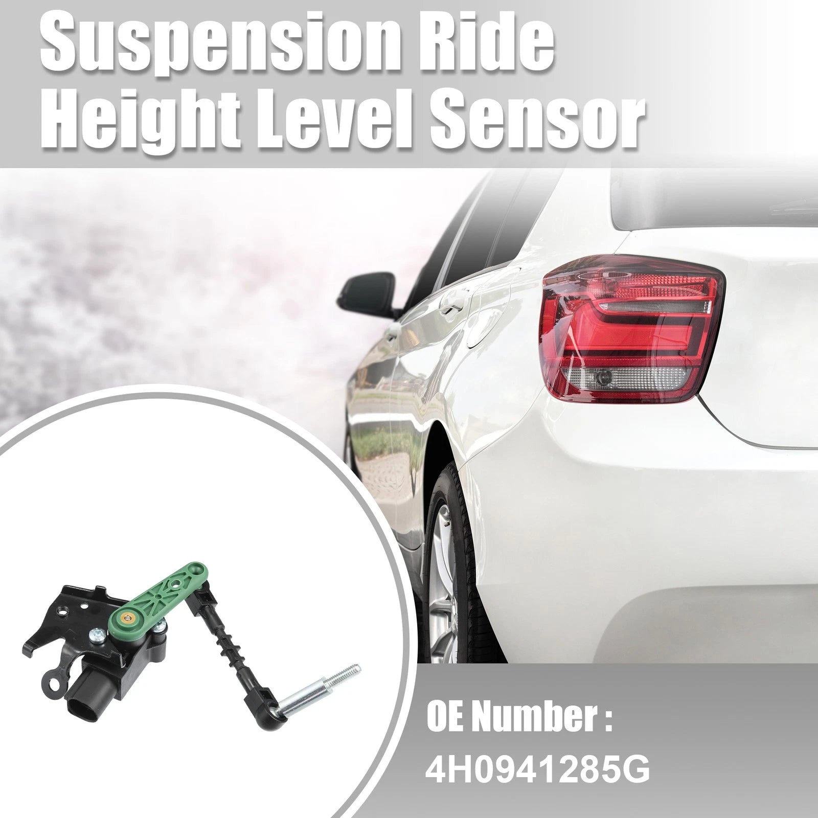 Front Left Height Level Sensor for Audi A6 (2012–2018) No. 4H0941285G
