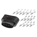 Headlight Plug Connector 14 Pin Female Set for VW Audi (2005–2015)
