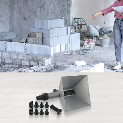 Electric Mortar Sprayer with 8 Replaceable Tips for Effortless Grouting