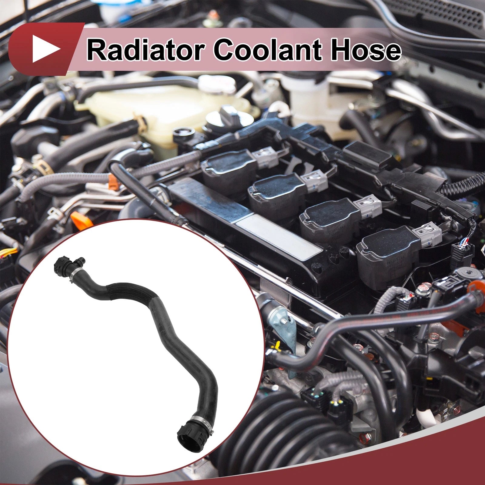 Radiator Coolant Hose Replacement for BMW 740i xDrive 3.0L (2017–2019)