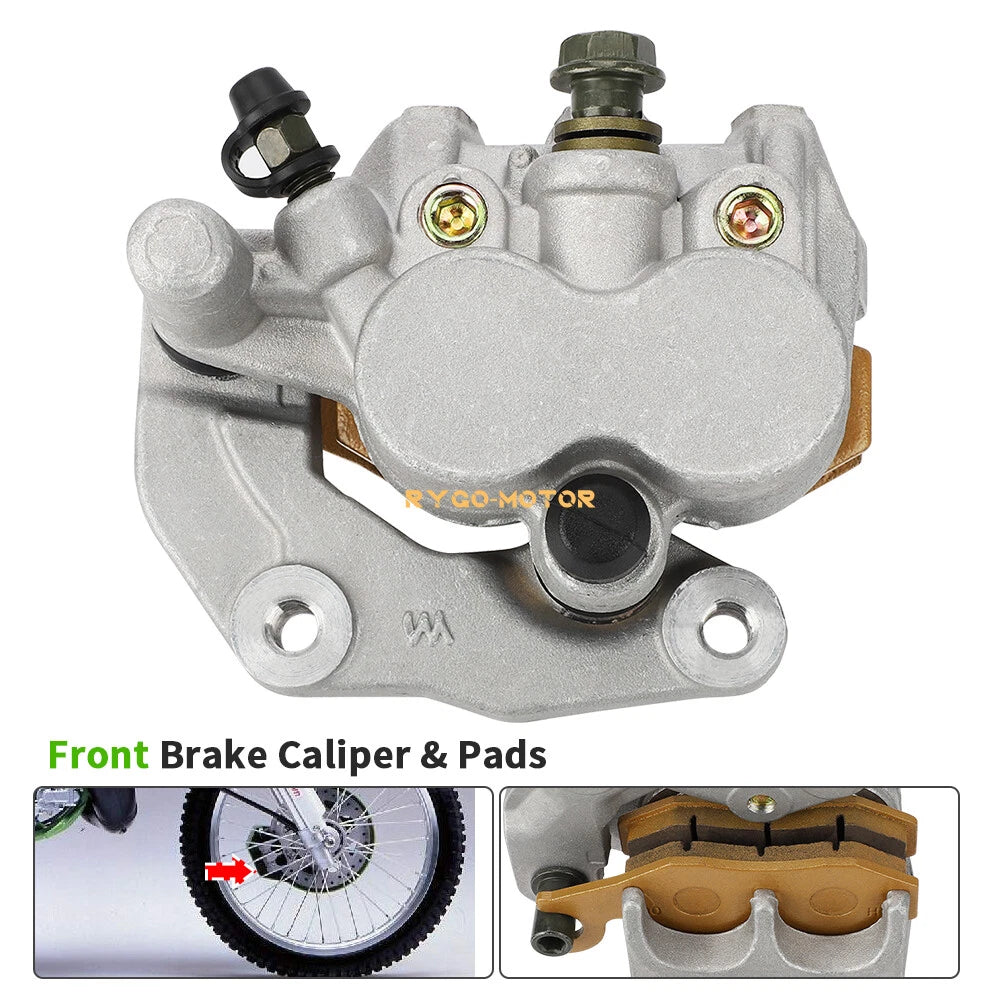 Front Brake Caliper for Kawasaki KX125 KX250 KX500 KDX200 KDX250 (1990–1993)