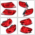 Set of 2 LED Tail Lights for Chrysler 200 (2015–2017) Right+Left Side