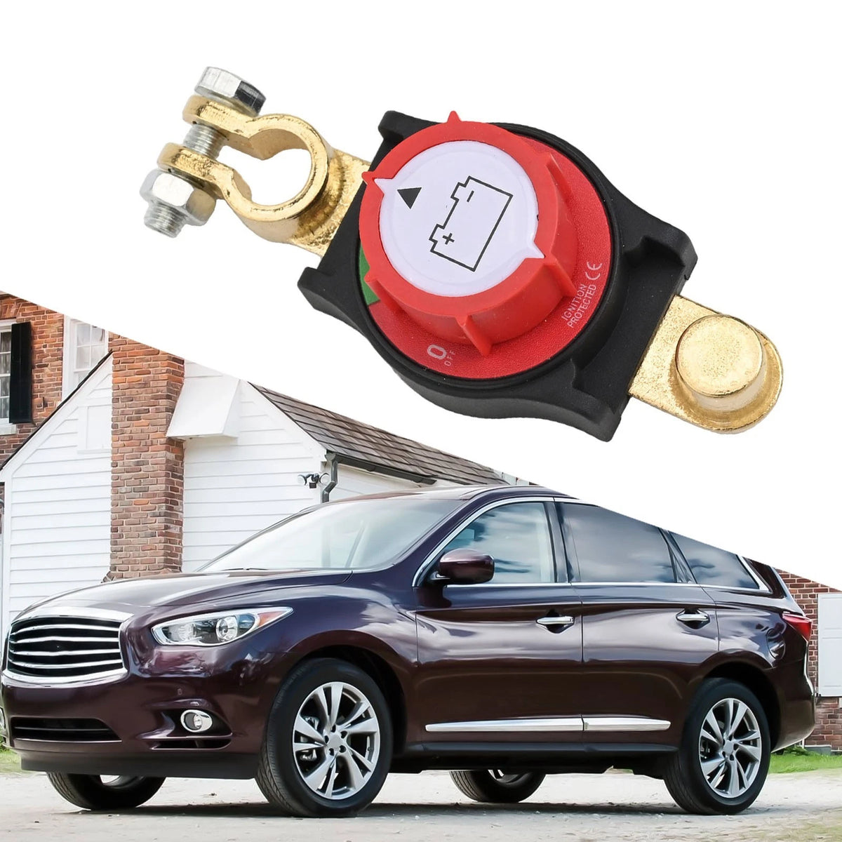 Heavy Duty 1248V Top Post Disconnect Switch for Automotive