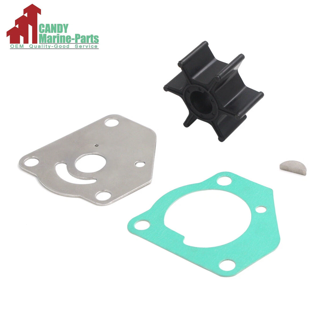 Water Pump Impeller Service Kit for Suzuki Outboard DT8C DT9.9C (1990–1999) 17400-92D01-000