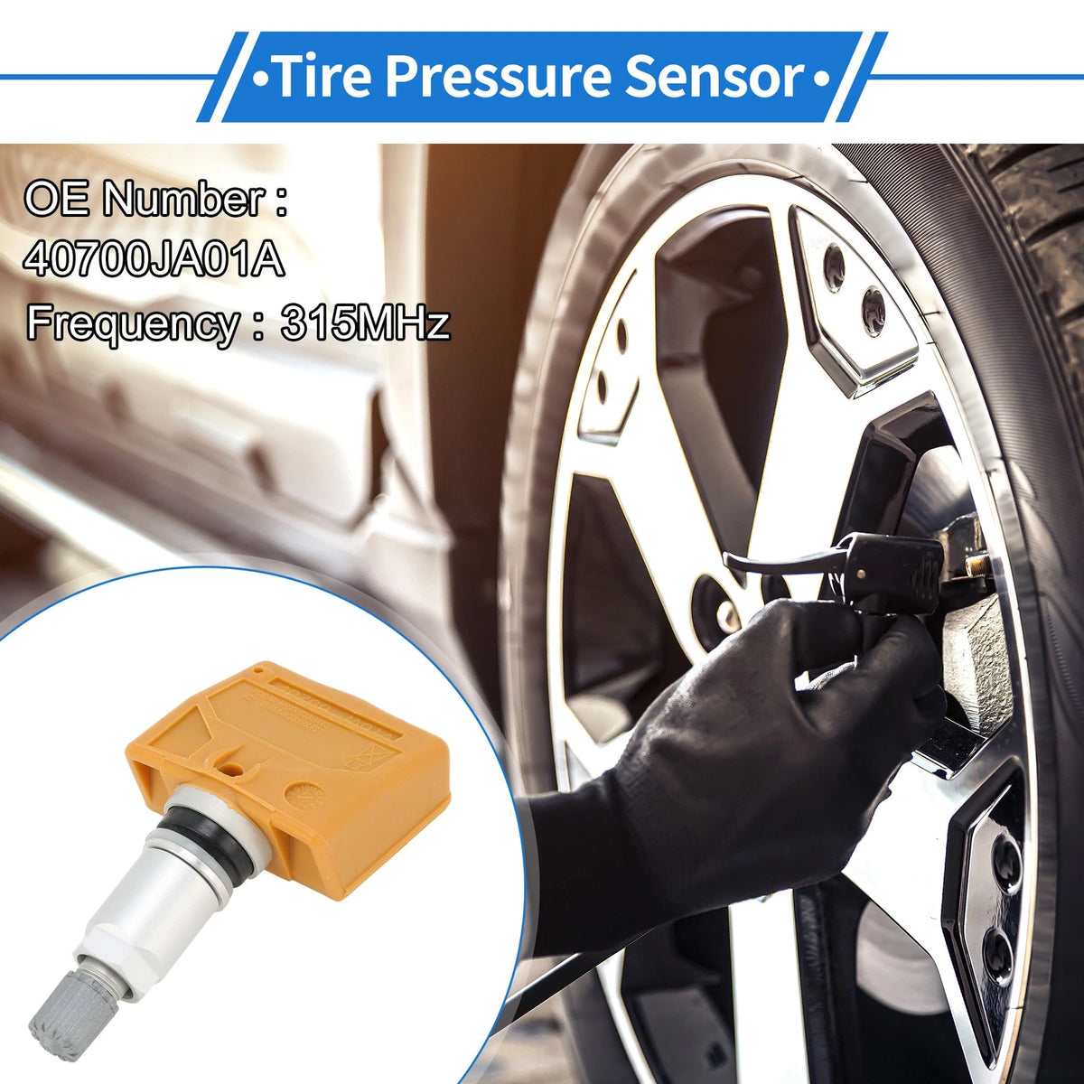 TPMS Sensor No. 40700JA01A for Nissan Pathfinder (2006–2012)