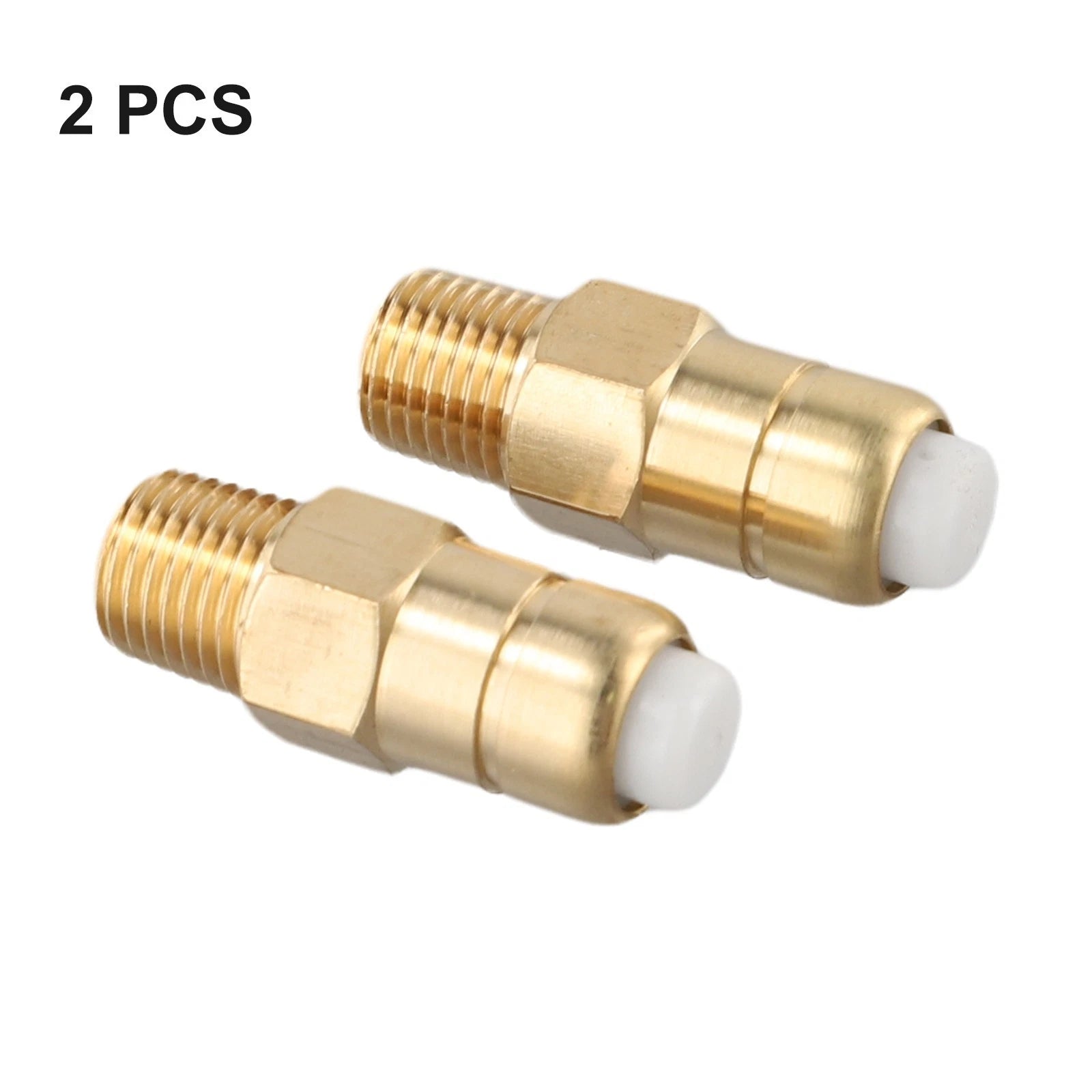 2X Pressure Washer Pump Thermal Release Valve 1/4 Inch NPT Brass